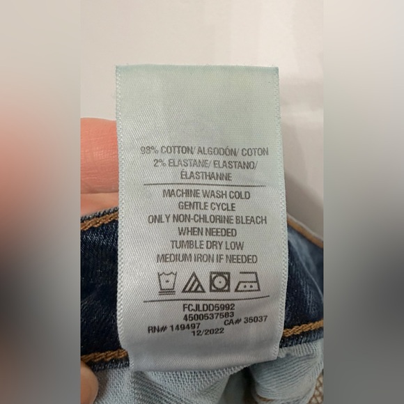 Favorite Daughter The Valentina Super High Rise Mini Bootcut Jeans Woodside 32 - Picture 9 of 13